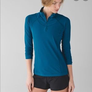Lululemon sunaway runaway 1/2 zip (size 4)